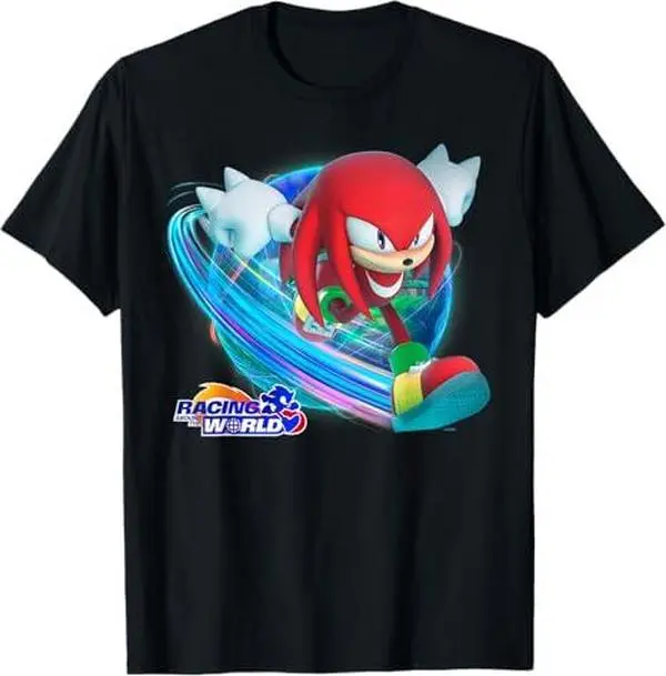 Sonic the Hedgehog - Racing Around the World Knuckles T-Shirt