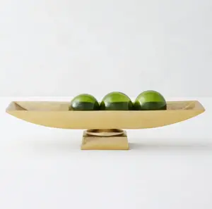 Z Gallerie Collins Aluminium Rectangular Decorative Bowl, Kitchen & Tableware Accessory