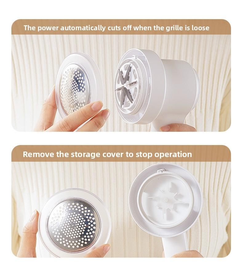 Electric Lint Remover Fabric Shaver, Portable Clothes Pill Fuzz Trimmer, Sweater Defuzzer for Clothing, Furniture and Fabric Care