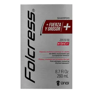 Shampoo Folcress+ strength and thinkness 260ml