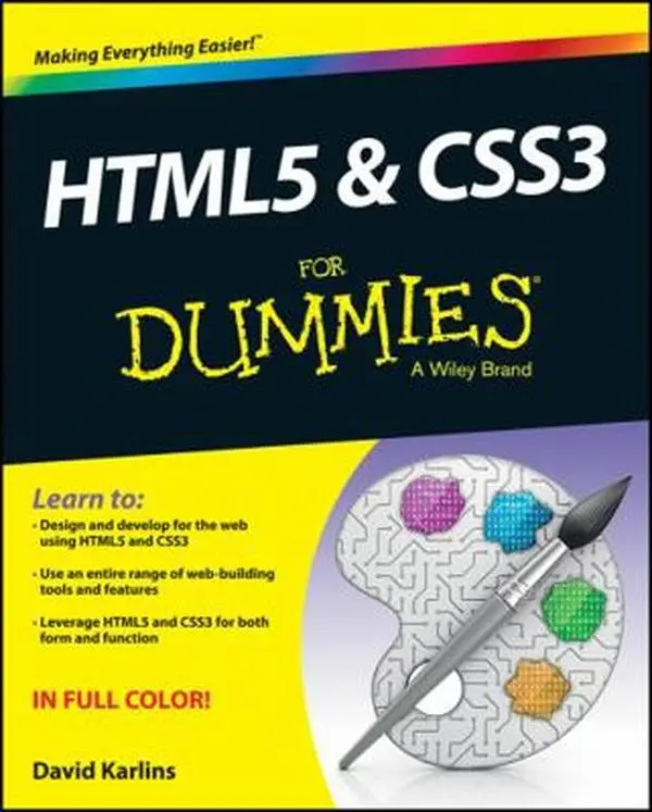 USED-Html5 & Css3 for Dummies by Karlins, David (Paperback)