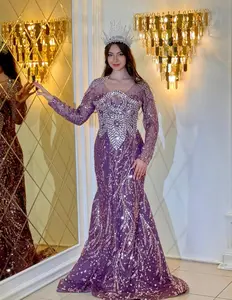 Majesty Gown with Crystal Embellishments - Couture