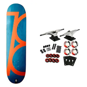 Plan B Skateboard Complete Team Slanted Twin Tail 8.375" x 32"