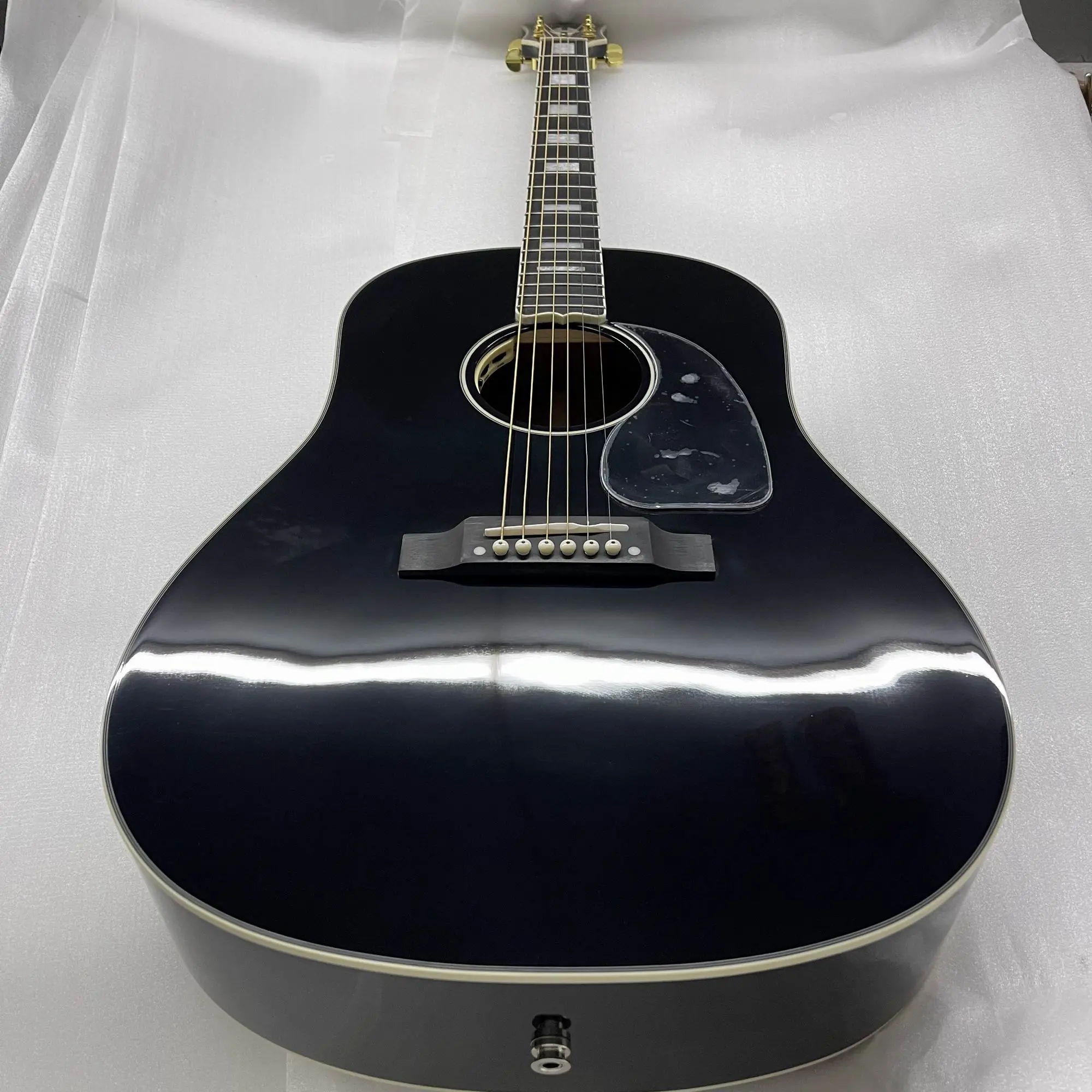 New Gibson J45 Acoustic Electric Guitar B1g Loaded 41# Solid Spruce Top Bone Nut Saddle In Black New Gibson J45 Acoustic Electric Guitar B1g Loaded 41# Solid Spruce Top Bone Nut Saddle In Black