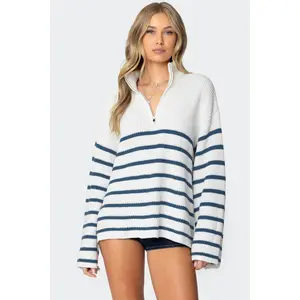 Oversized Quarter Zip Sweater Oversized Quarter Zip Sweater