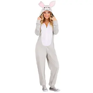 Adult Funny Bunny Onesie Costume