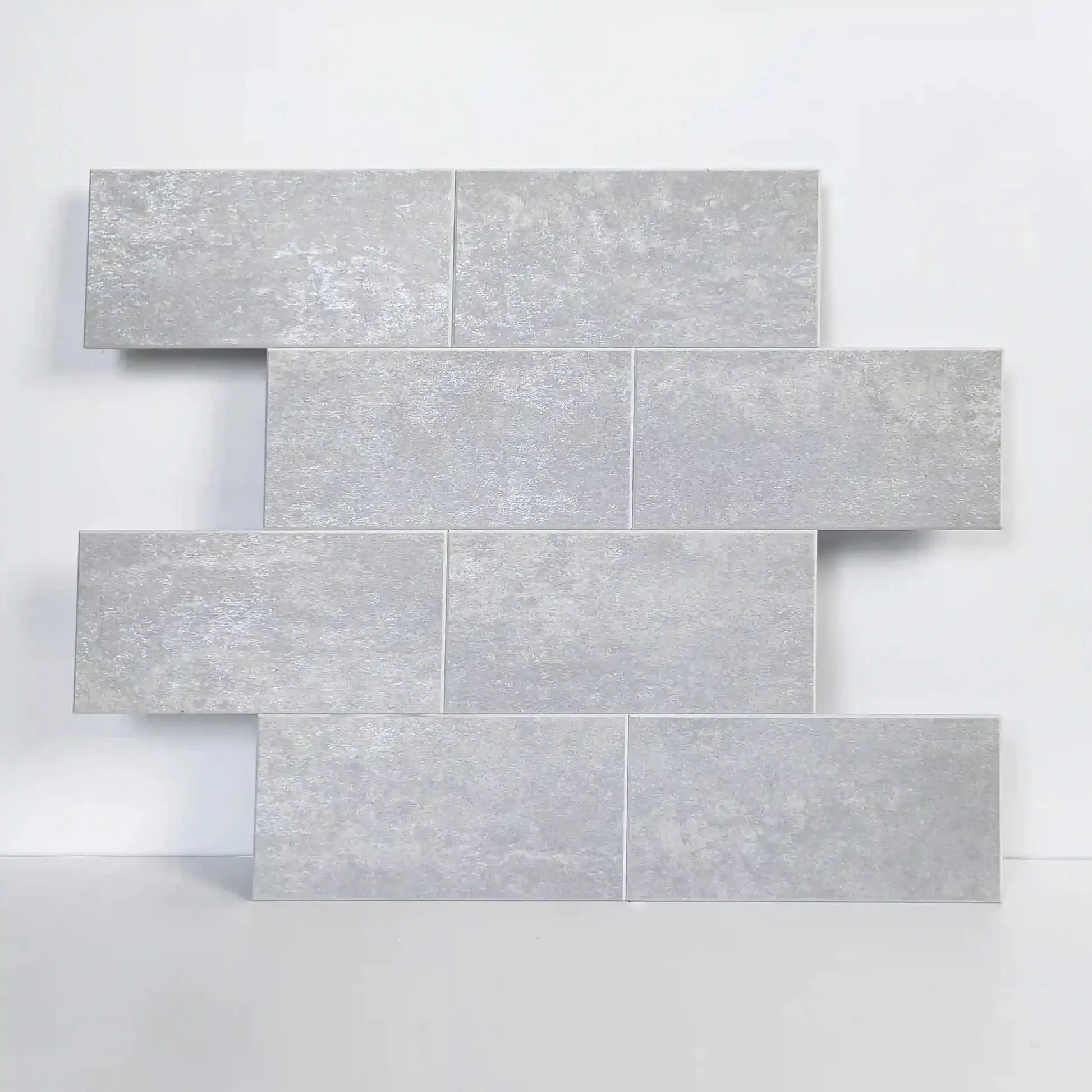 COLAMO Luxe 12"x12" SPC Vinyl Peel & Stick Backsplash Tile - Matte Stone/Concrete Look, 10Pcs, Renters-Friendly, Waterproof, No-Grout, Self-Adhesive, Soundproof, Fireproof for Kitchen, Living Room Accent Wall, DIY Easy Installation, Marble