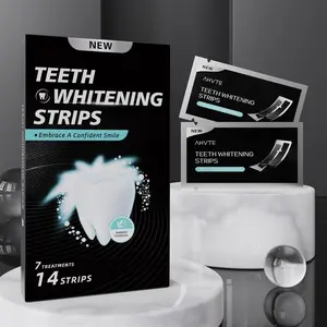 Bamboo charcoal enzyme fresh smoke tea stain removal whitening teeth strips HP bleaching strips Gift