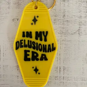 IN MY DELULU ERA CAMPER KEYCHAIN