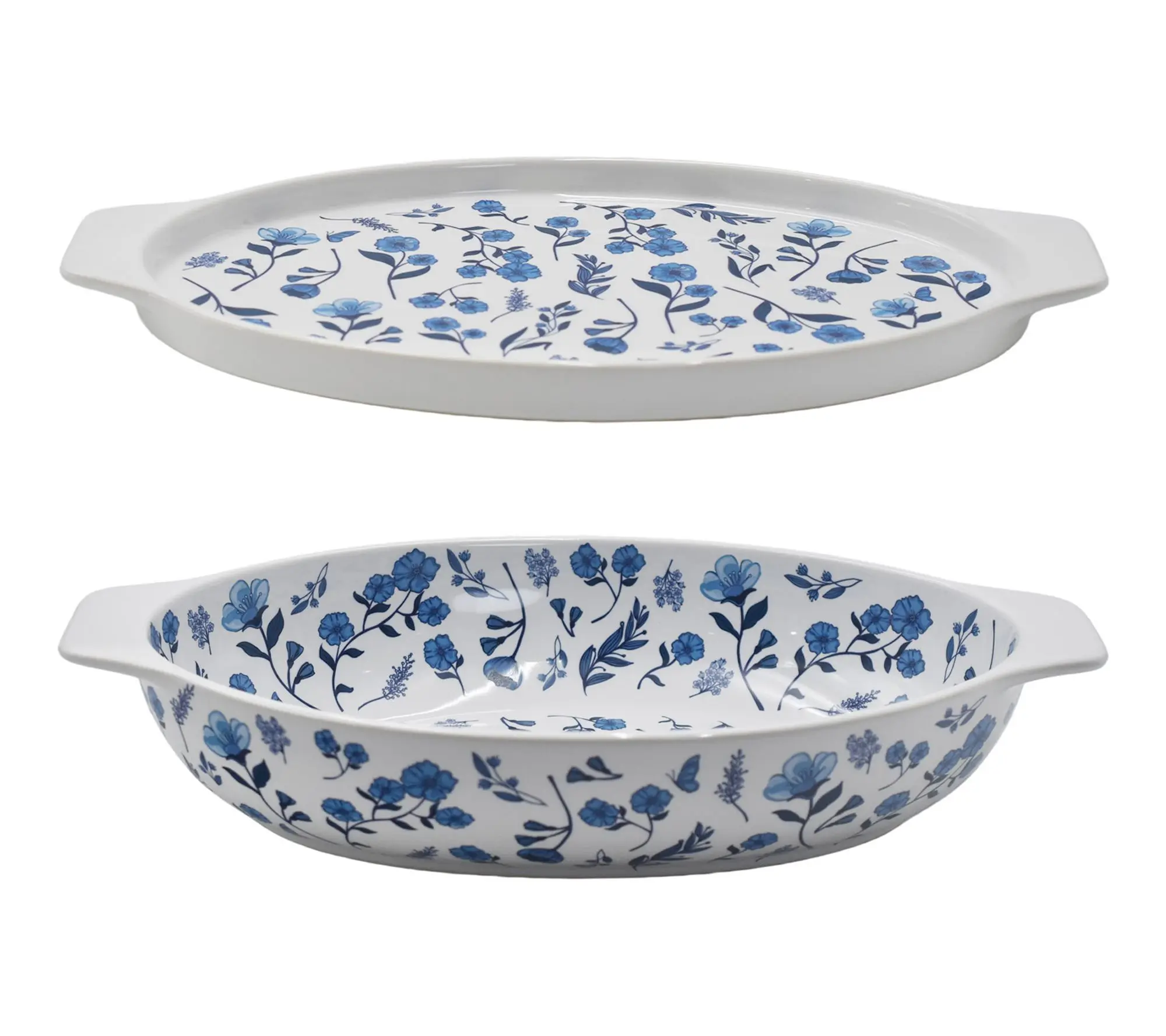 Temp-tations 3-qt Shallow Casserole Dish with Lid-It Temp-tations 3-qt Shallow Casserole Dish with Lid-It