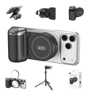 2026 MagSafe Magnetic Shooting Grip and Shutter Remote, Portable Phone Holder with Detachable Wireless Shutter, Ergonomic Design for iPhone & Android