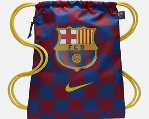 Nike FC Barcelona Stadium Gymsack Bag Drawstring Backpack Sack