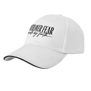 "Faith Over Fear" Christian Baseball Cap - Unisex Motivational Scripture Dad Cap, Streetwear Fashion Accessory