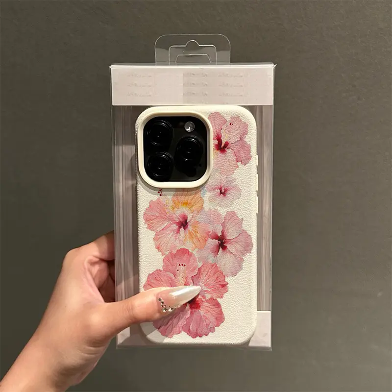 Watercolor Hibiscus TPU Smartphone Case - Protective, Chic, Durable Flexible Shell for iPhone 17,16 Pro Max,16 Plus,15,14,13 Pro,12 Pro Max,12,11 | Flower-Themed Mobile Accessory, Accessories