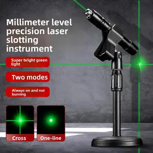 360° Laser Level with Self-Leveling, Rechargeable Battery, Adjustable Tripod Stand, High Precision Lines for DIY Home Projects, Tile, Wall Hanging, and Construction Work