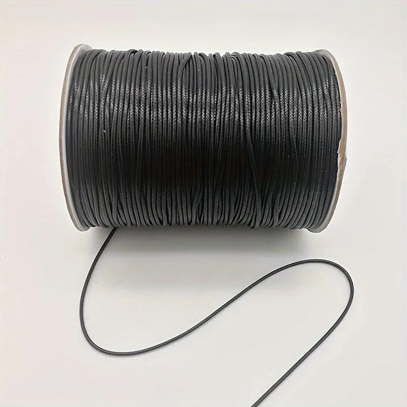 Waxed Cord, Thickness, Durable DIY Necklace Rope & Jewelry Making Thread String For Bracelet Crafts, Beading Making