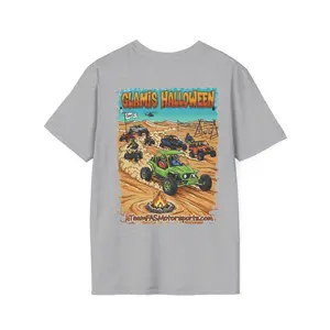 Glamis Halloween Off-Road Unisex T-Shirt, Dunes, Glamis, ATV, Dirtbike, SXS, UTV, Jeep, Waverunner, Snowmobile Tee, Apparel