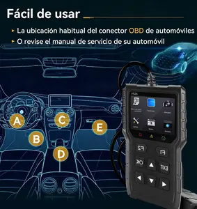 2026 Newest V525 OBD2 Scanner, Full OBDII Modes Car Code Reader with Live Data Stream, MIL Turn Off, Voltage Test and DTC Lookup Diagnostic Tool