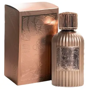 Paris Corner Qissa Delicious Perfume EDP 3.4 Fl Oz Tempting Gourmand & Musk Fragrance for Women with Vanilla Sugar & Orange Notes Solid Scent