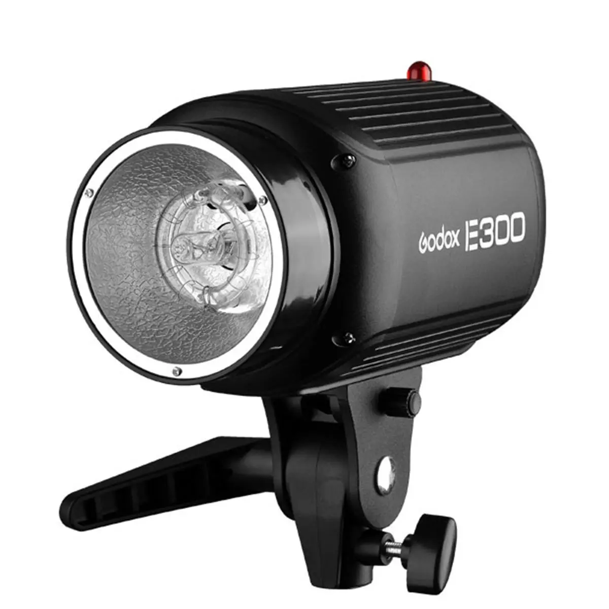 Godox E300 Mini Photography Studio Strobe Flash Lighting Lamp Head, 300Ws Power, 5600K Color Temperature, 110V