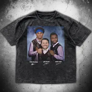 Josh Allen James Cook Keon Coleman Football Shirt, Buffalo Step Bros Tee, Funny Football Gift Unisex