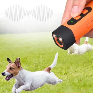 Dog Bark Stopper, Dog Bark Deterrent Deters，Barks no More Dog Training Device(Own Or Neighbour'S Dog), Long Range Ultrasonic, Alternative to Painful Dog Training Collars and Bark Collars, Dog Training Self-Rolling LED