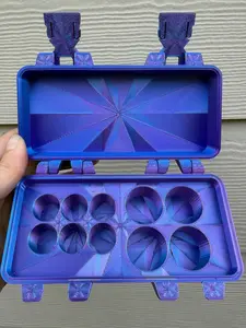 Protective Peptide Carrying Case | Fits 6 3mL Vials + 4 10mL Vials