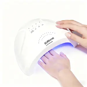 Tencoco UV LED Nail Lamp 48W Auto Sensor for Gel Polish, Switchable Power, 3 Timer Settings, USB-powered, Gentle & Efficient Curing, Perfect for Manicure & Salon Use