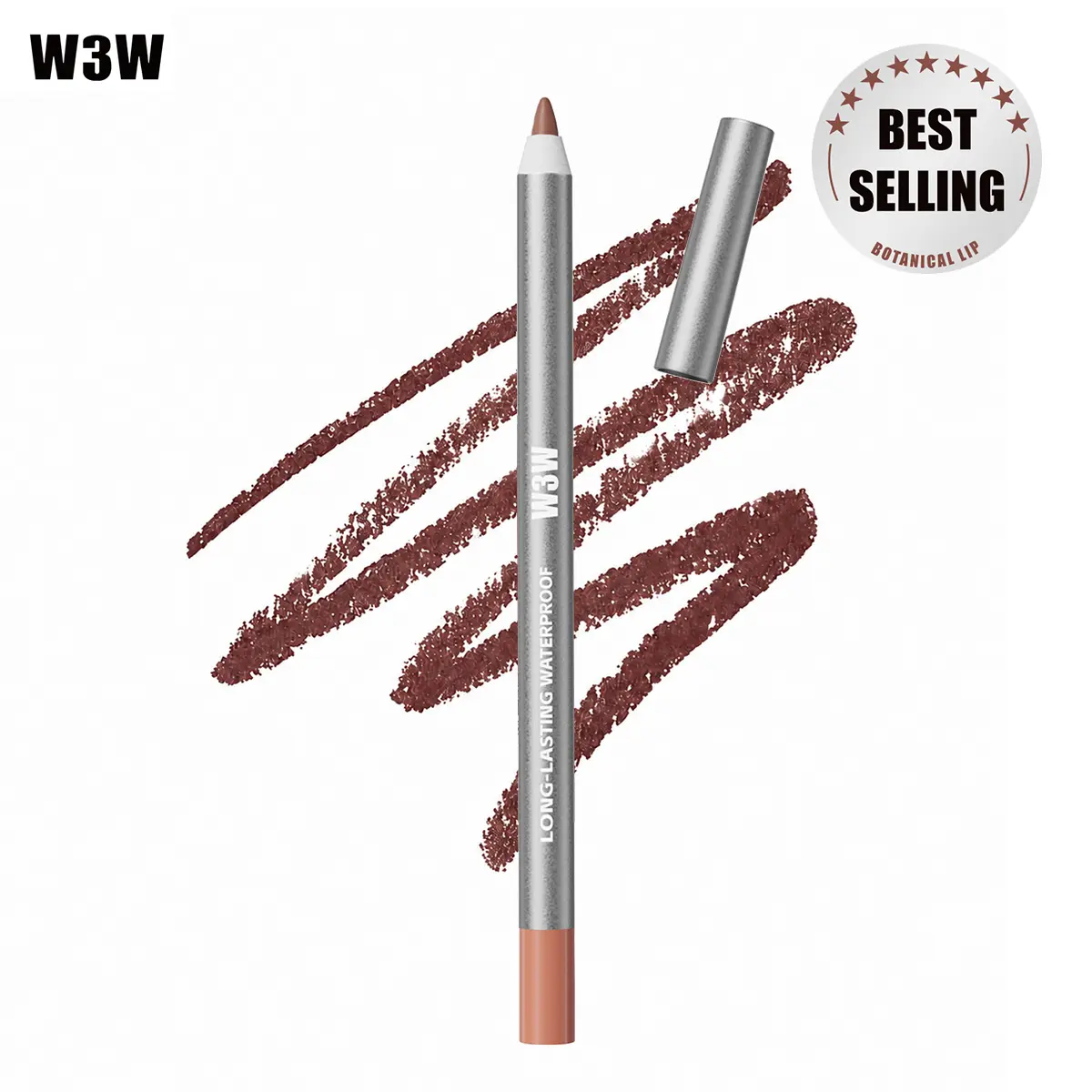 Lip Contour Pencil, Creamy Matte Lip Liner for Overlined Lips, Smooth Glide Waterproof Lip Makeup Pencil to Define and Shape Your Lip Look, 8 Nude Shades with Sharpener.