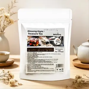 Sending off husband Kidney Tea formula Ginseng Five Treasure TeaCombination Scented Tea Eight Treasure Tea RedDate Wolfberry Tea Men's Tea Health TeaMulberry Herbal Formula Health Tea 60bags