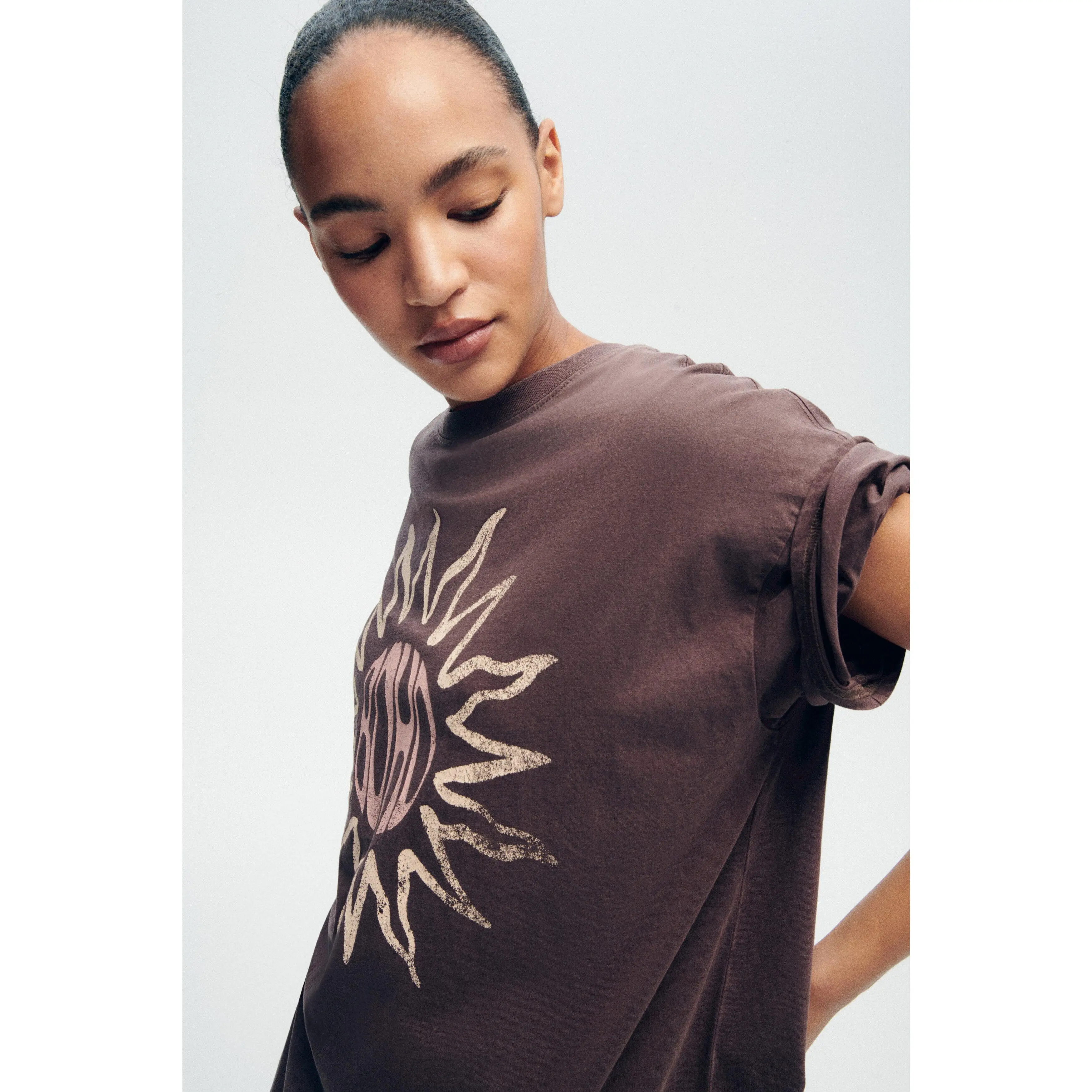 H&M Oversized printed T-shirt