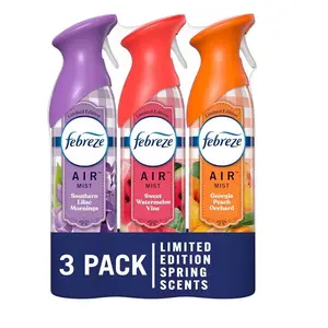 Air Mist Odor-Fighting Air Freshener Mixed Scent, Southern Lilac Mornings