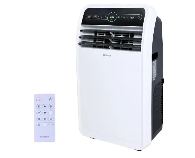 Shinco 10,000 BTU Portable Air Conditioner, Portable AC Unit with Built-in Cool, Dehumidifier & Fan Modes for Room up to 300 sq.ft, RC, 24 Hour Timer, Window Kit