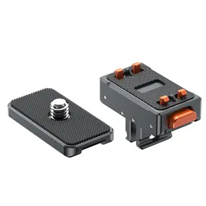 VRIG Magnetic Quick Release Adapter Base, for Insta360 Ace/Ace Pro Action Insta360 ONE X2 Gopro, Camera Tripod Adapter Mount Plate