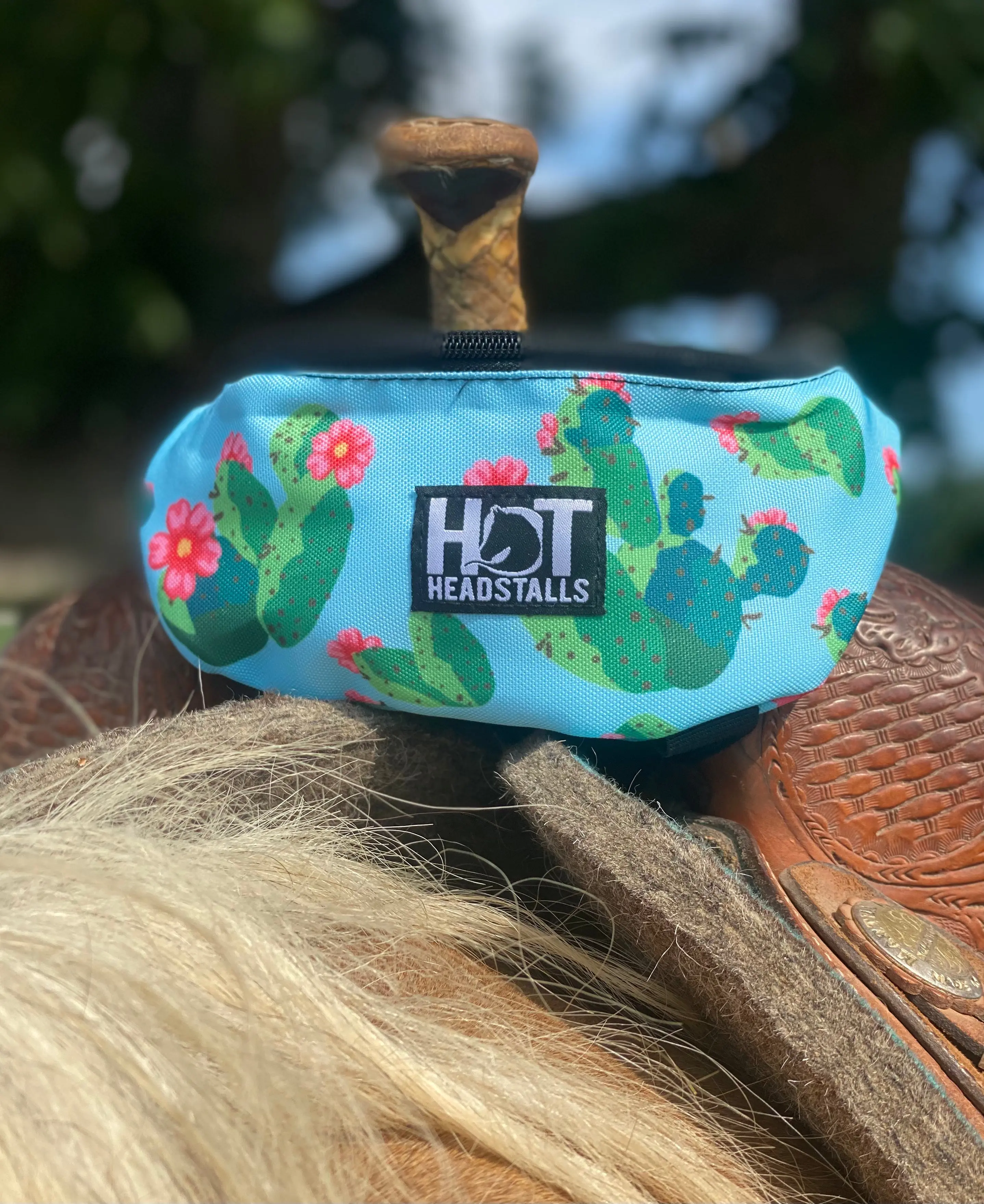 Cactus Saddle Pouch