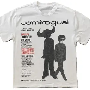 Jamiroquai Japan Tour 1993 white tee all size
