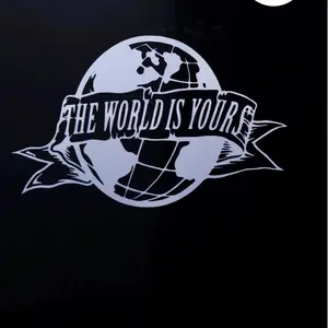 The World Is Yours High quality vinyl for cars, laptops cups and more