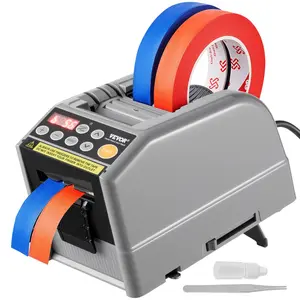 VEVOR Automatic Tape Dispenser Adhesive Electric Tape Cutter Packaging Machine Tape Cutting Machine 6-60mm Tape WidthSummervibes