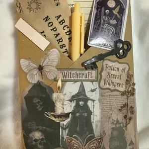 Blind date with a junk journaled book