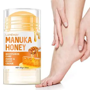 Manuka Honey Moisturizing Foot Cream, Hydrating Foot Balm for Dry Cracked Feet, Foot Care Product