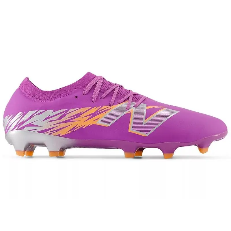 New Balance Furon V8 Pro FG Energy Rush Pack Firm Ground Soccer Cleats Football Boots Lightweight Speed Shoes Lace-Up Elite Performance Cleats Synthetic Upper TPU Outsole Natural Grass Soccer Shoes Enhanced Ball Control Adult Unisex Football Boots