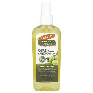 Palmer's Olive Oil Formula® with Vitamin E, Conditioning Hair & Scalp Oil, Shine Therapy, 5.1 fl oz (150 ml)