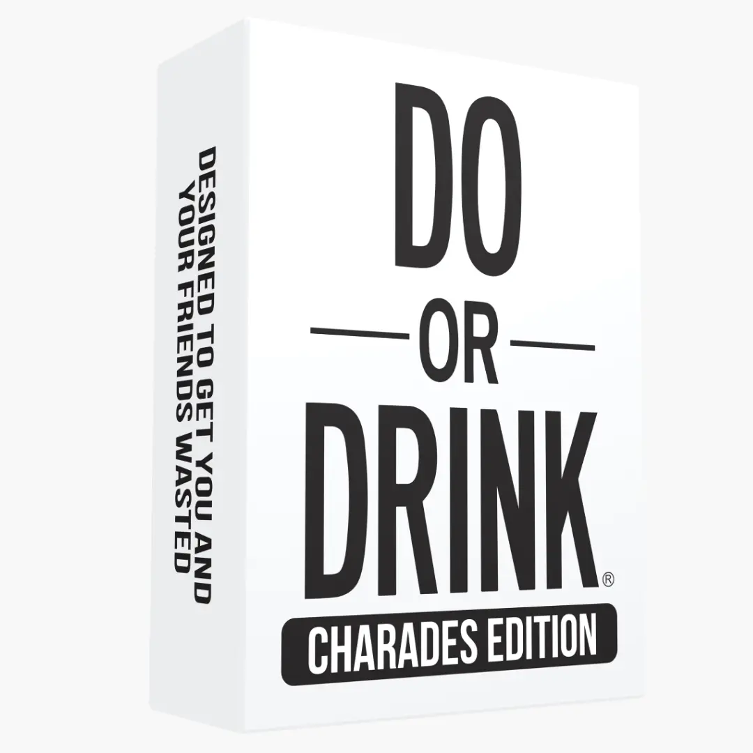 Charades Edition by Do or Drink – The Hilarious Adult Drinking Party Card Game That'll Have Everyone Acting Ridiculous