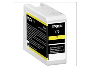 Epson UltraChrome PRO 770 Original Inkjet Ink Cartridge T770420 - Yellow Pack
