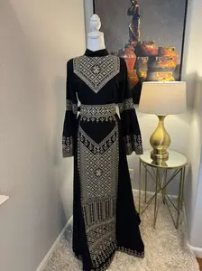 Marina Thobe Set - Women’s Embroidered Dress, Perfect for Eid Dress, Ramadan, Gifts for Her, Abaya, Eid Dresses 2004 Gamis Clothes Maxi