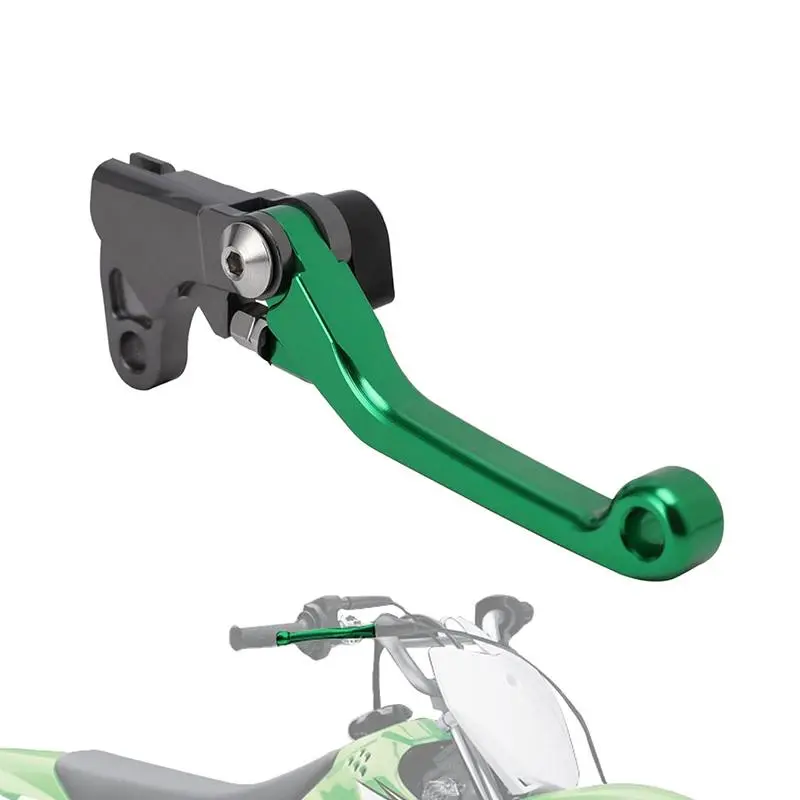Dirt Pit Bike Brake Lever Pivot Levers Adjustable CNC Brake Parts for Kawasaki KLX 110 2010-2023 KLX110L 2010-2023