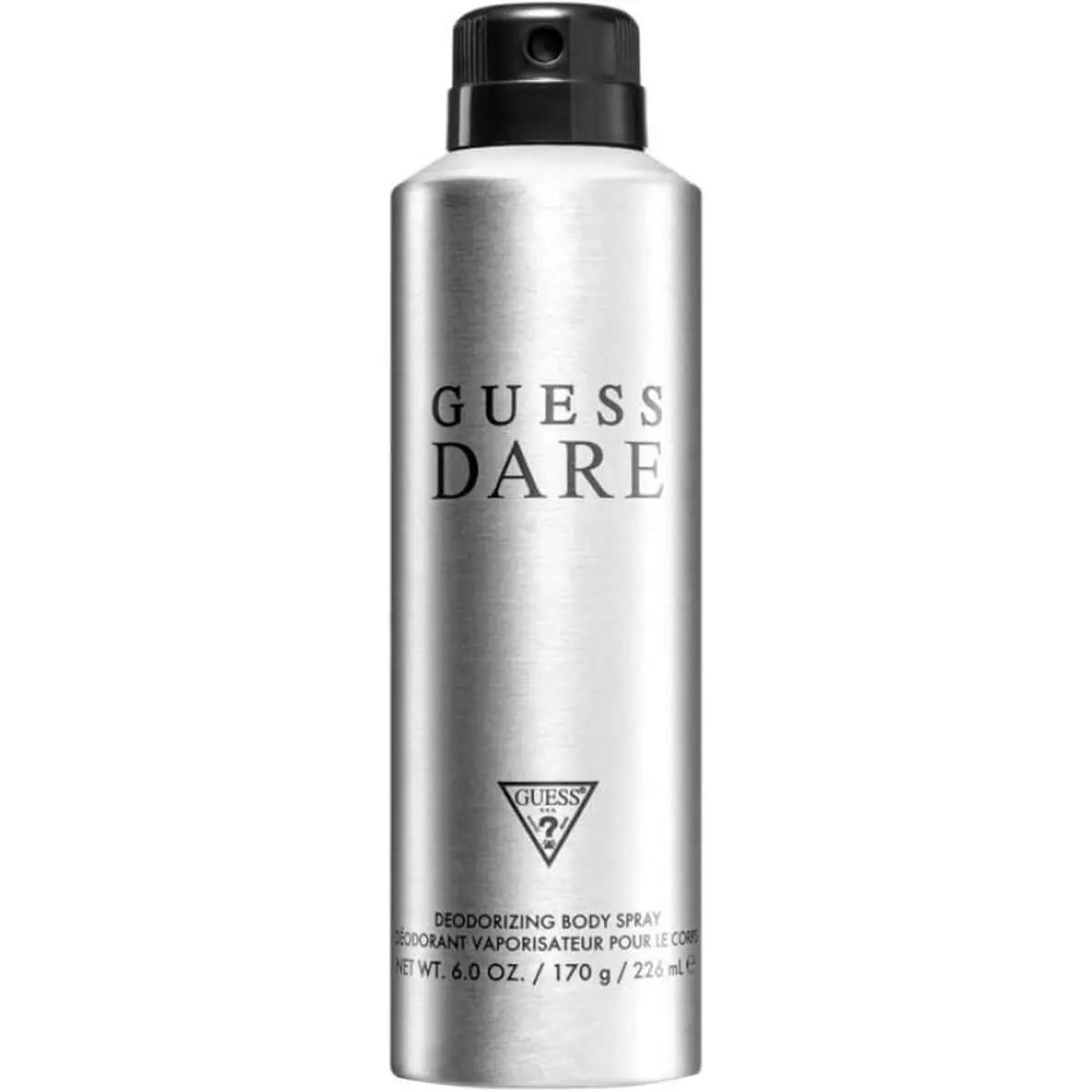 GUESS Dare Men's Deodorizing Body Spray, Masculine Fragrance with Bergamot and Cashmere Wood Notes, 6 fl oz Aerosol Spray, Deodorizing Spray