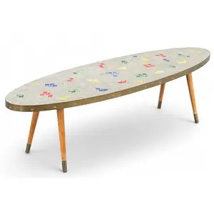 1950s MOSAIC COFFEE TABLE / FLOWER BENCH