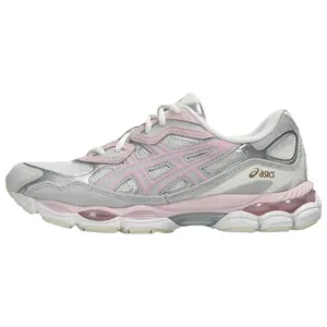 ASICS Gel NYC 'Concrete Barely Rose' Men's Lightweight Running Shoes with Responsive Cushioning & Breathable Mesh Upper