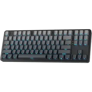 K707 HE Rapid Trigger Gaming Keyboard, 87  TKL Wired Mechanical Keyboard w/ Actuation Hall Effect  , Actuation Point Adjustable, Side Printed PBT Gradient Keycaps